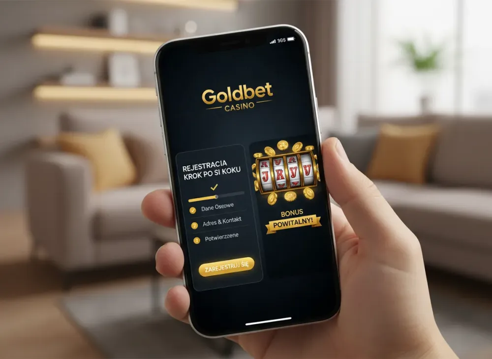 Goldbet casino rejestracja krok po kroku